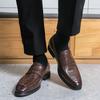 Four Seasons British Business Casual Leather Shoes Derby Shoes