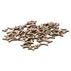 100pcs Star Shape Hollow Star Shape Wood Pieces Density Board Hollow Wooden Embellishments Ornaments 3 Sizes Wooden Color