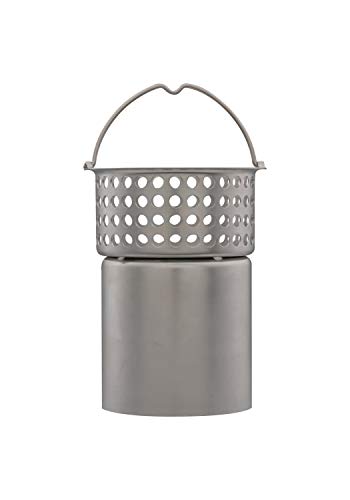 Gaona Odor-Proof Drain Strainer, 7.8cm, All Stainless Steel, for Rental Kitchens, Mini Kitchens, GA-PB063