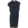 HELMUT LANG Black 16-1305901 French Sleeve Zip Dress dress M blackUsed