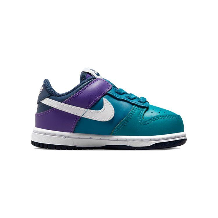Nike Dunk Low Skate Shoes Baby Sneakers Purple Green DH9761-300