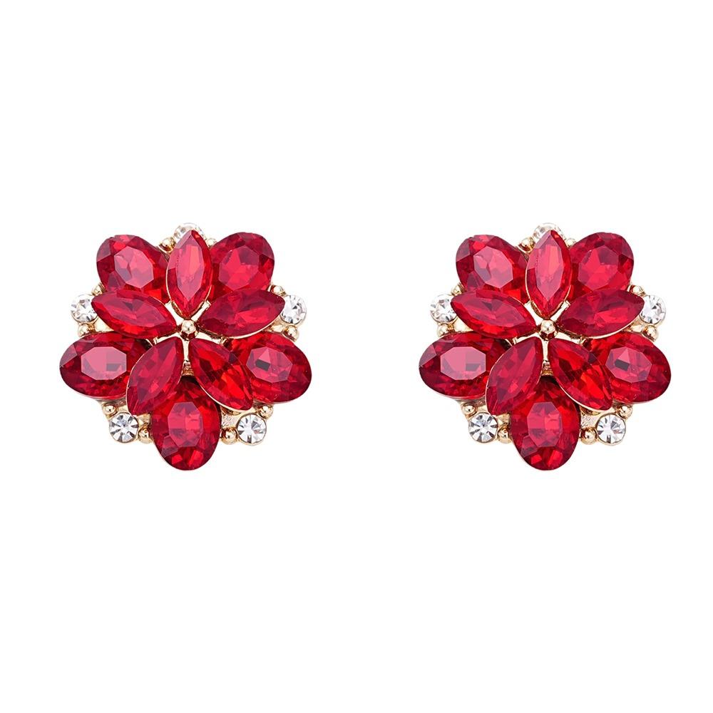 2pcs Diamond Embedded Decorative Buttons Metal Alloy Diamond Layered Buttons  Fur Coat Handmade DIY