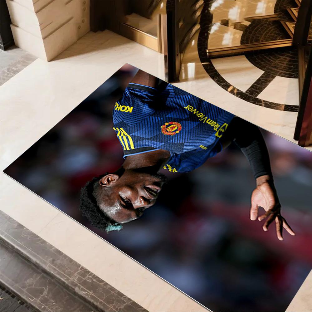 Paul Pogba's Manchester Moment Floor Rug Office Rug Suitable for Balcony Dining Room Decorate room Hallway Anti-slip Rug Decorate Offices