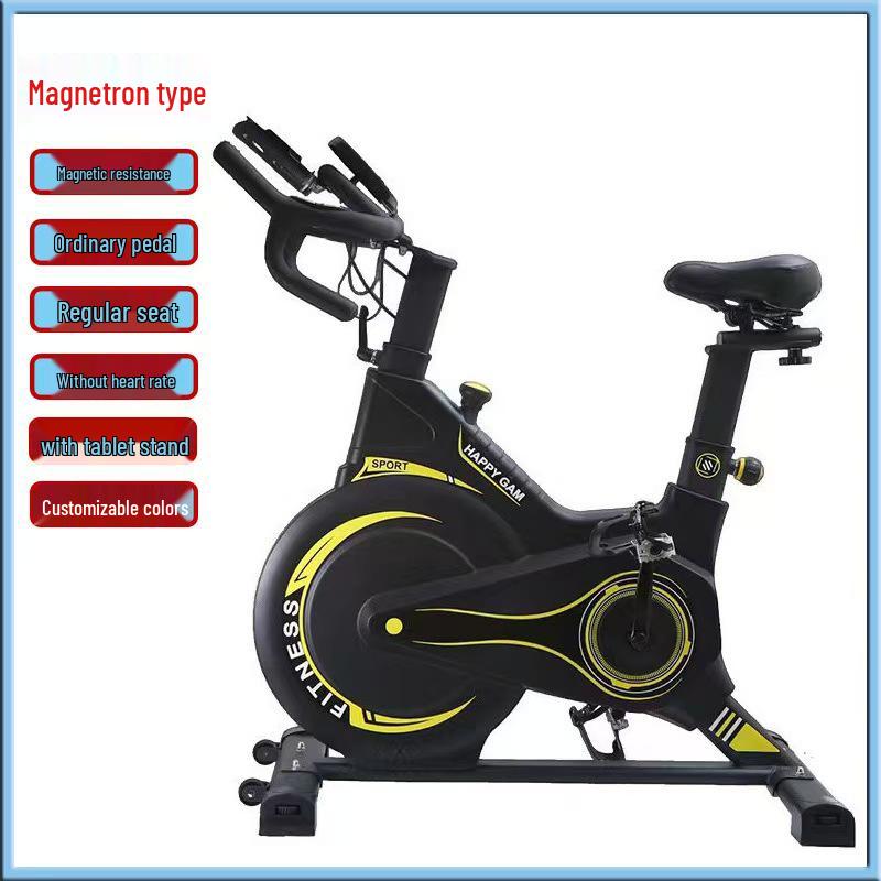 Magnetic Control Silent Spin Bike - Indoor Exercise Bicycle for Home Gym