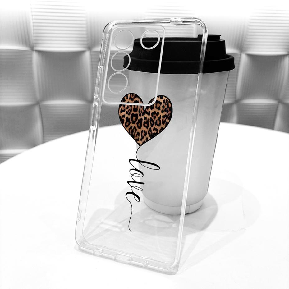 Clear TPU Case For Vivo V27 Pro V2230 V2231 Newest Style Phone Cases For Vivo V27 V27Pro Soft Silicone Covers Bumpers