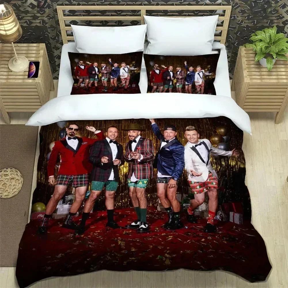 BSB Band Backstreet Boys Bettwäschesets Exquisites Bettzubehör Set Bettbezug Bettdecke Set Bettwäscheset Luxus Geburtstagsgeschenk