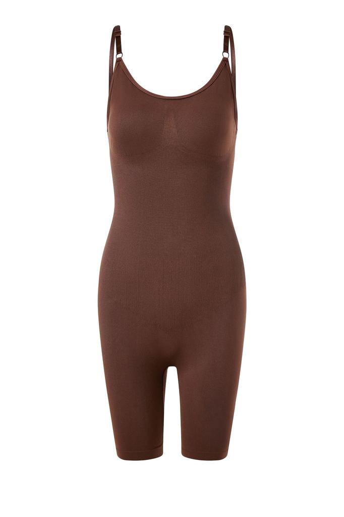 Seamless Shapewear Bodysuit for Women Plus Size Control Slip Tube Top Body Shaper
