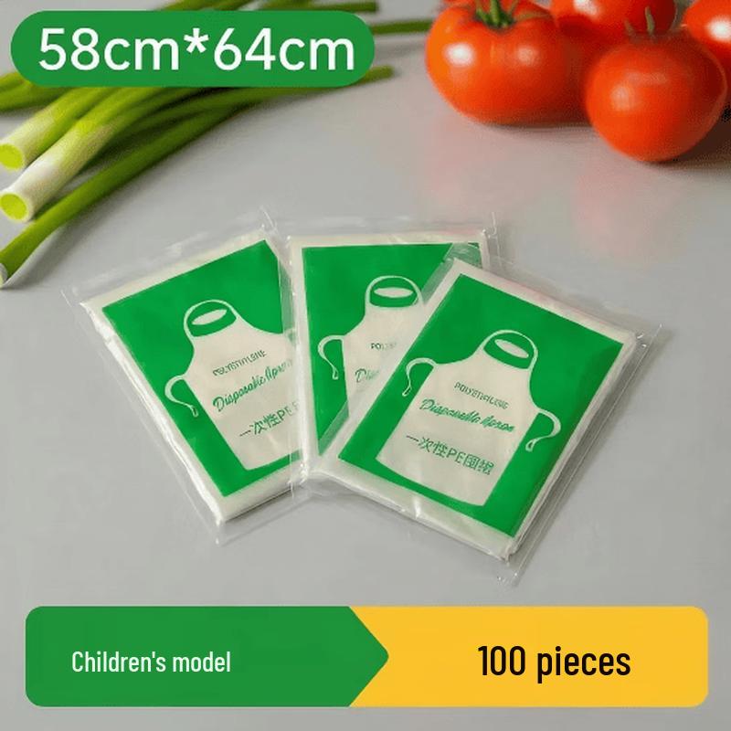 Thickened Disposable Aprons for Kids