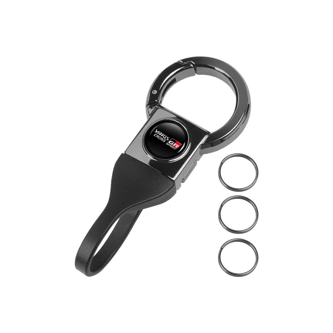 [cjbjdc] Yaris Cross GR Sport Applicable Car Key Chain Lost Length: 8.5cm