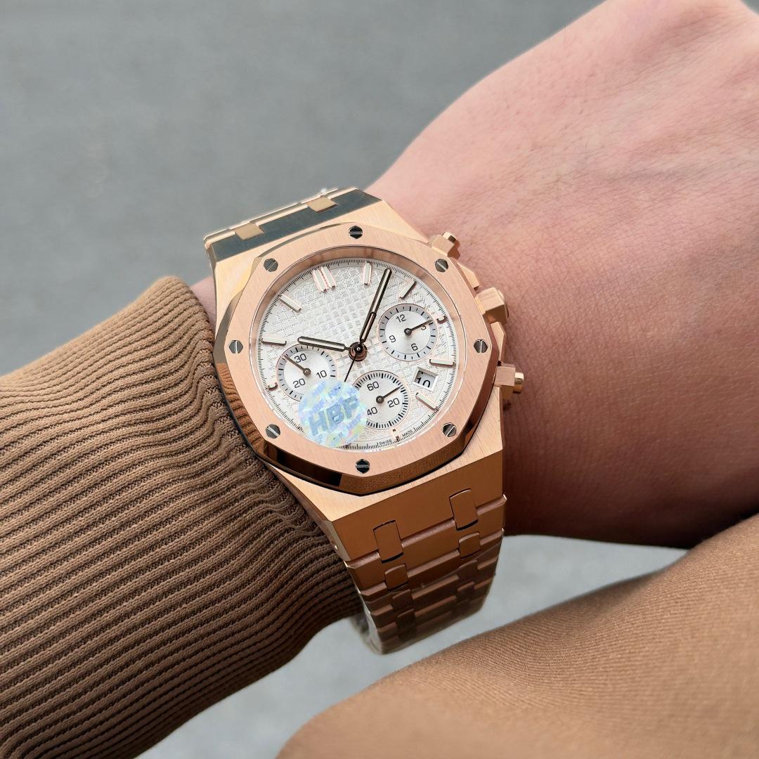 

AP Royal Oak 15407 Автоматичний Механічний Чоловічий Годинник - Водонепроникний, Люмінесцентний, Сталевий Браслет