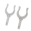 2Pcs Rowlock Socket Bracket 2in Aluminum Portable Durable Side Mount Oarlock Rowlock for Boat Yacht