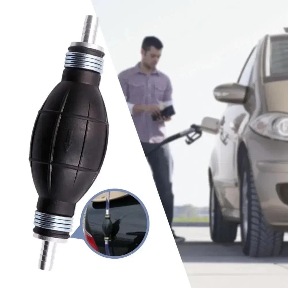 1PC 6mm/8mm/10mm/12mm Fuel Pump Rubber Aluminum Hand Fuel Pump Line Hand Primer Bulb All Fuels For Car Boat Marine Outboard