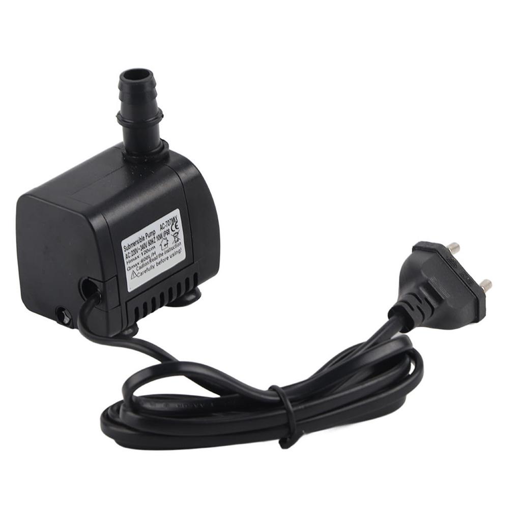 10W Aquarium Submersible Water Pump Fish Tank Fountain Miniascape Resistance Micro Mute Rotor Pump