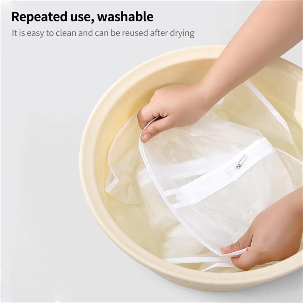 5PCS Dust Proof Garment Protector Cover Bag Fully Enclosed Clothes Cover with Zipper Clothes Bags Hanging Durable Storage Bag