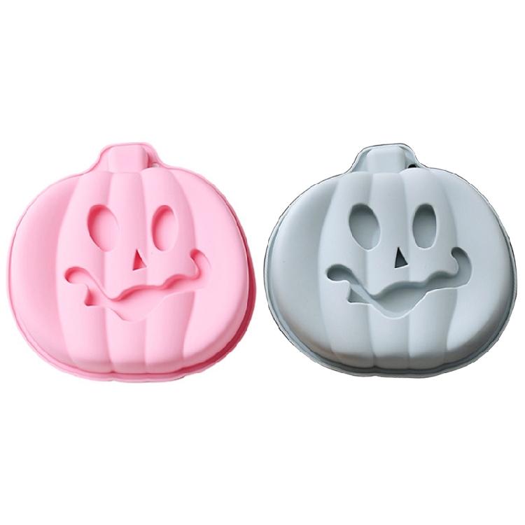 3D Halloween Pumpkin Resin Silicone Fondant Mold DIY Cake Pastry Baking Mold