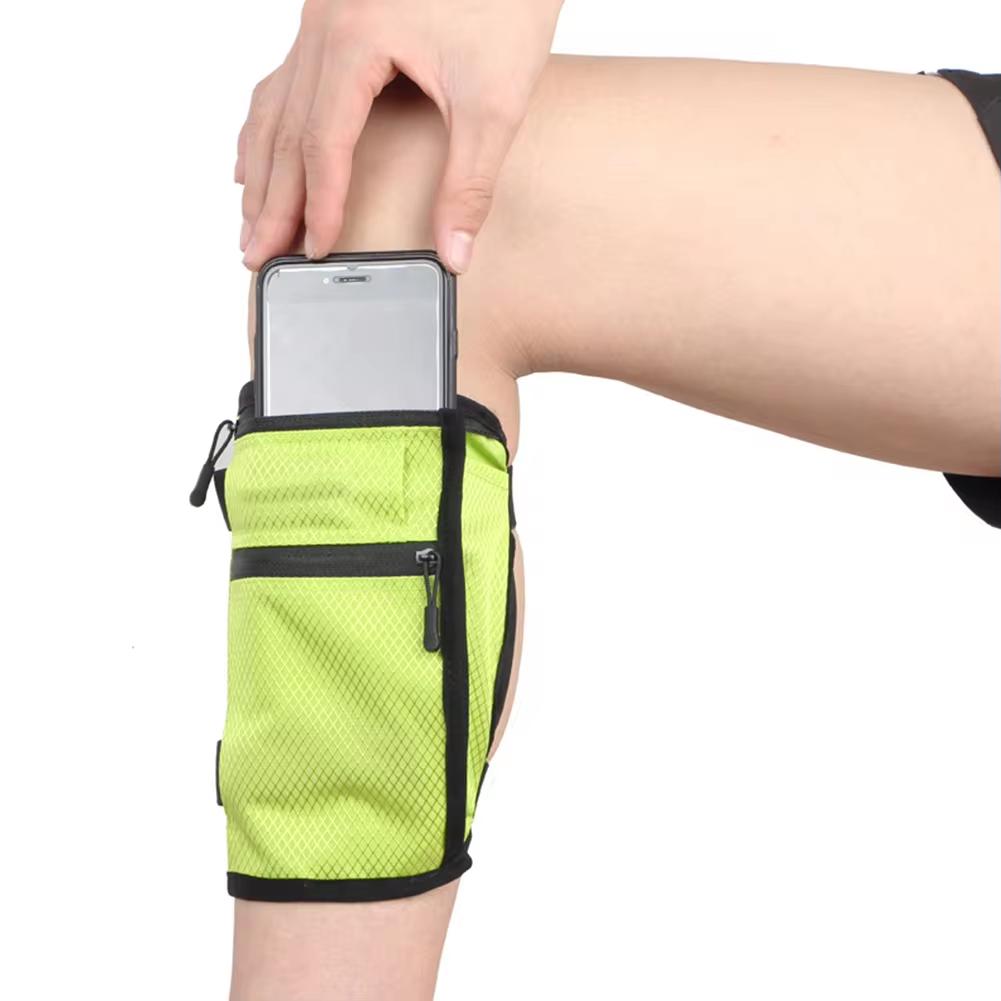 Running Bag Phone Wrist Guard Elastic Wrist Guard Close Fitting Sports Invisible Shockproof Breathable Phone Storage Bag