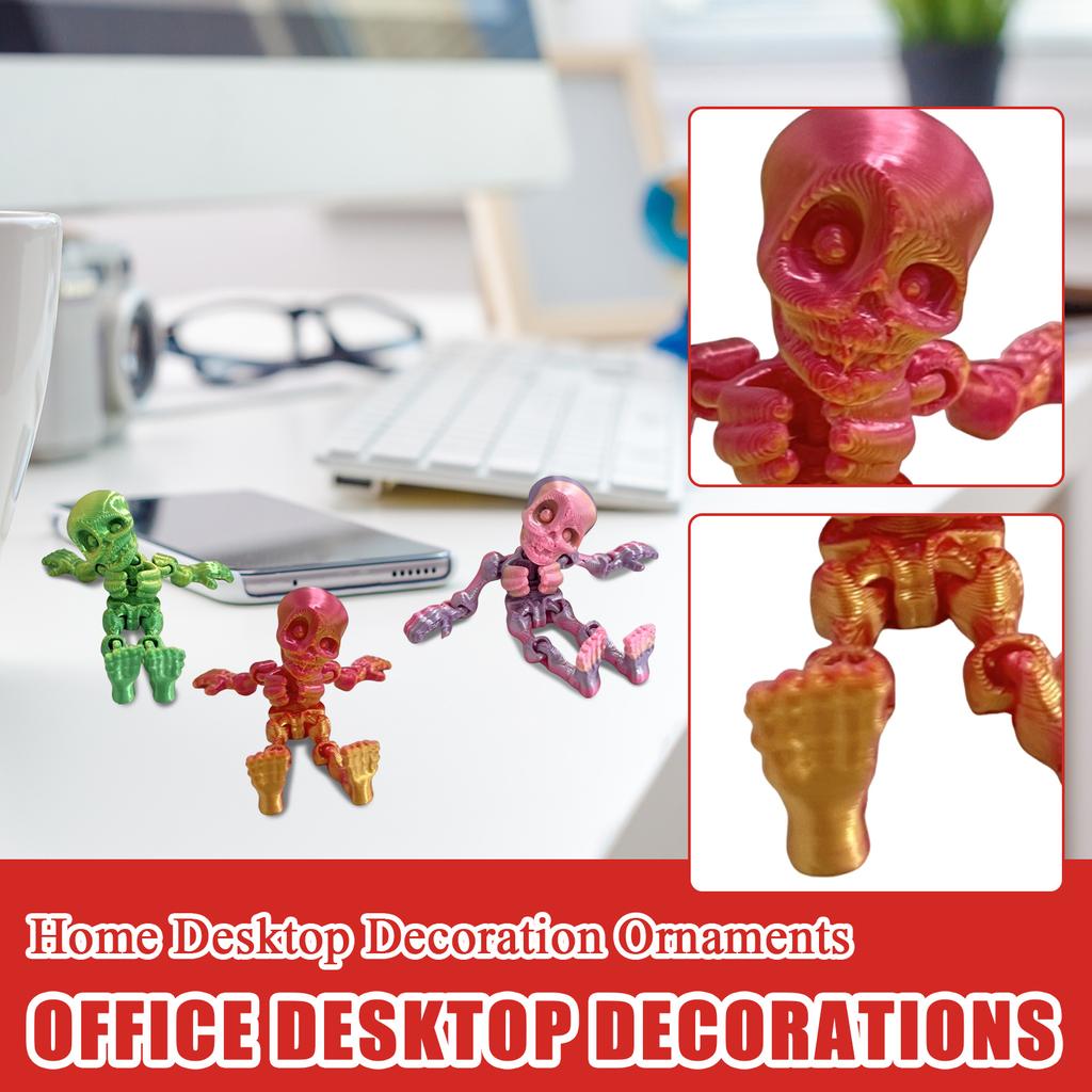 15pcs 3D Printed Articulated Decorative Figurines