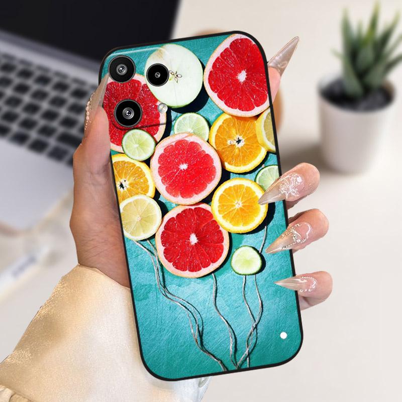 For Nothing Phone 3a Lite Case A001T 2025 Fashion Silicone Soft TPU Phone Back Cover For Nothing Phone 3a Lite Shockproof Bumper
