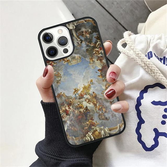 Renaissance Art Painting Coque Shell For iPhone 17 Air 15 16 14 13 12 Pro Max 11 Pro Max Plus Phone Case Cover
