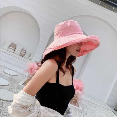 Bucket Hat met Brede Rand Zonbescherming Opvouwbaar Winddicht Vissershoed Voor Dames Heren Zomer Outdoor Wandelen Strand Bob Petten