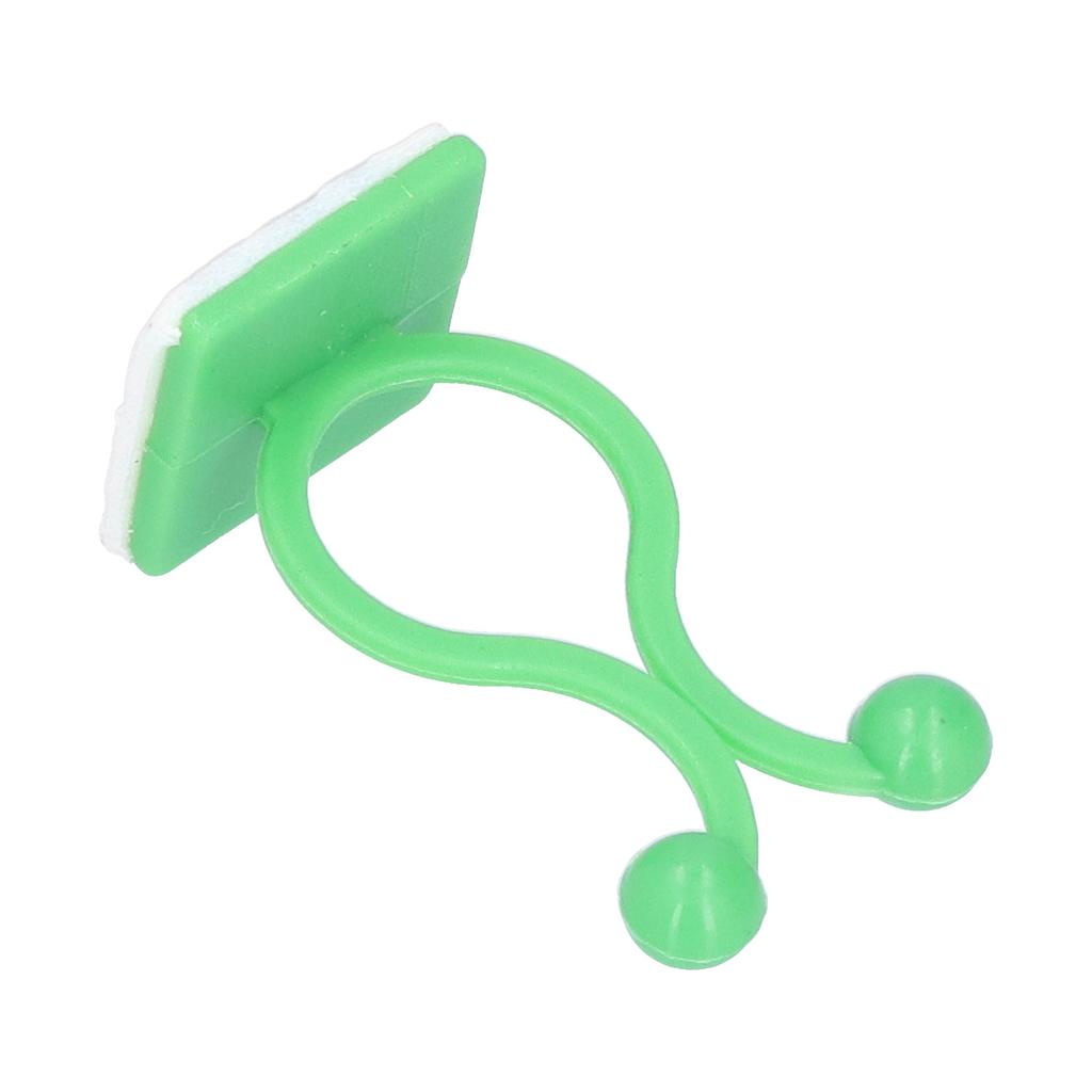 100PCS Plant Climbing Wall Fixture Wall Vines Fixing Clip Self Adhesive Branch Fixture Securing Clip