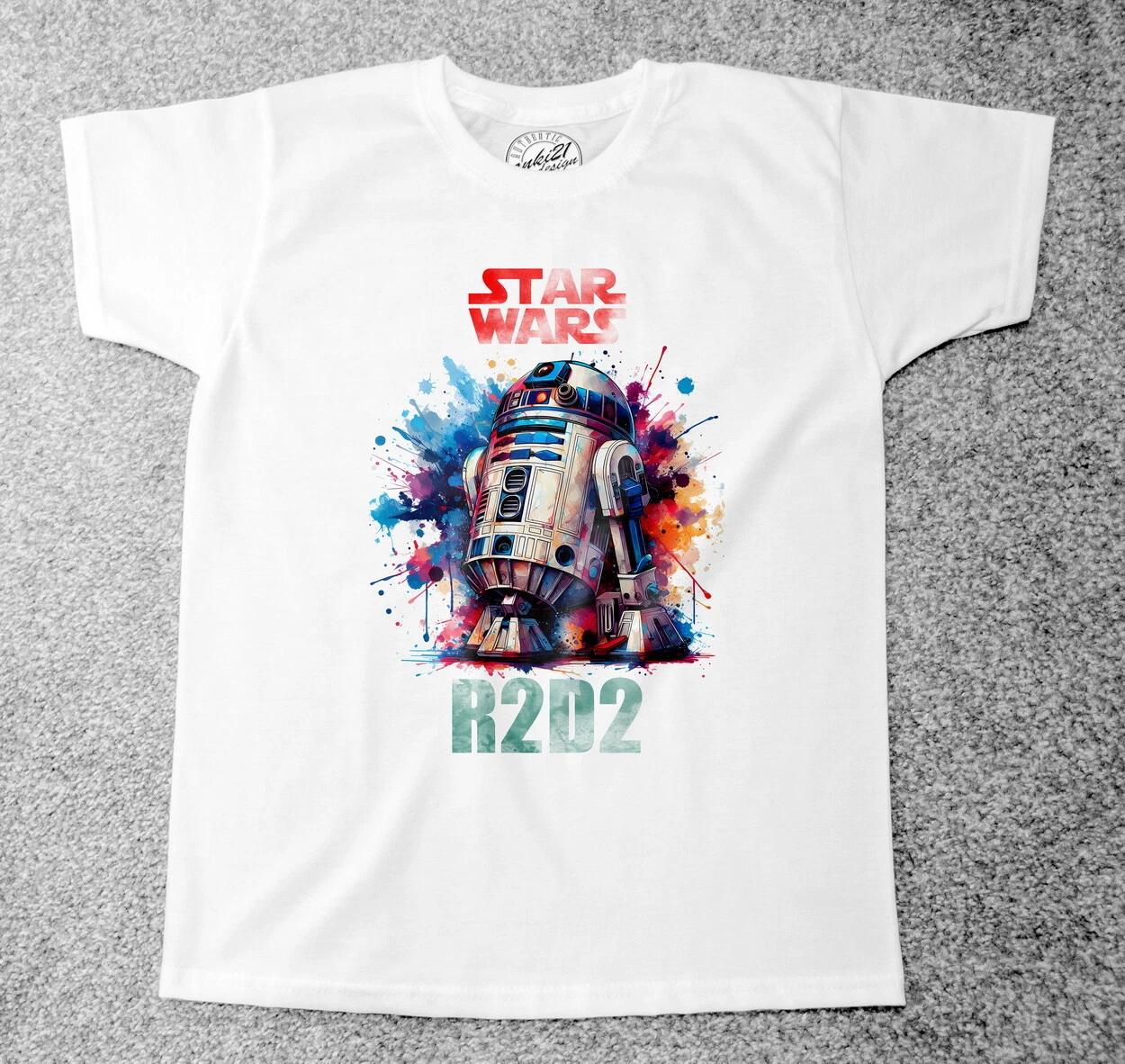 Звездные войны R2D2 002 Детские футболки 160