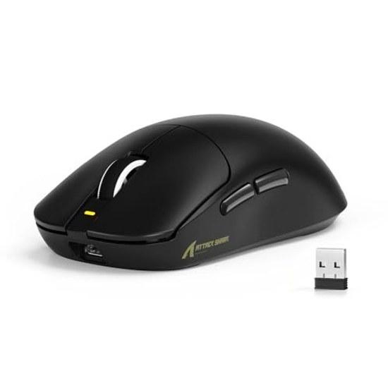 ATTACK SHARK X8SE Gaming Mouse 3 Modes Connection 2.4G Bluetooth USB-C Wired BK52820 Chip PAW3311 Sensor Ultra Lightweight 59g High Precision Low 80