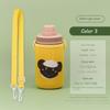 Children's Cartoon Cup Cover Handheld Crossbody Dual Purpose Portable Protective Insulation Cup Cover  Water Bottle Cover