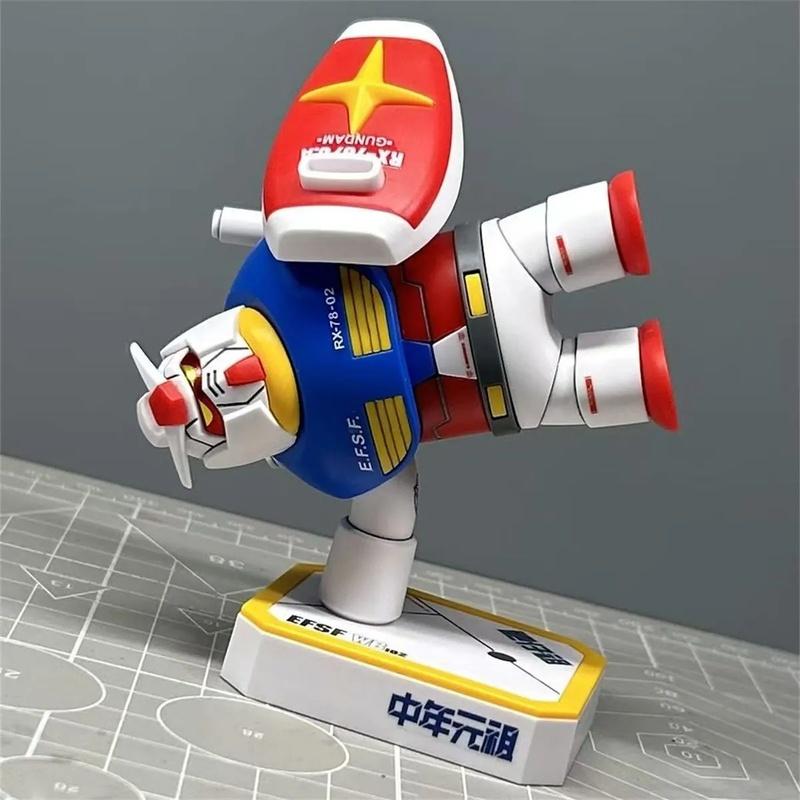 Middle Age Yuan Zu Chonker 78-2 Magnetic Assembly Model Kit Action Figures Desktop Ornament Doll Boy Puzzle Toys Collectiblegift