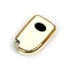 Provare TOYOTA Hiace Porte Spade Smart Key Case Cover 3 Buttons (White Gold)
