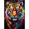 Watercolor Animals Canvas Paintings Rhino Cat Owl Panda Lion Tiger Wild Animals Grafffiti Art Posters Prints Home Decor Wall Art