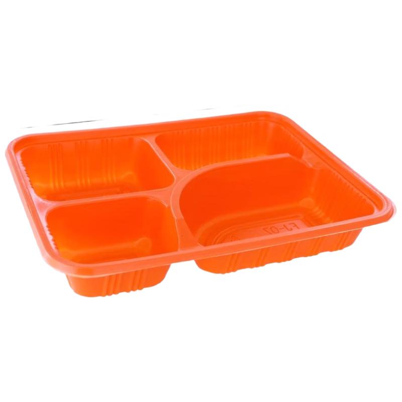 JINGRX Disposable Multi-Compartment Meal Prep Containers