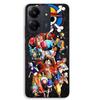 Hülle Für Xiaomi Redmi 13C 4g One piece Monkey Luffy Crew Anime Manga Maniacase