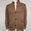 2024 Slim Fit Lapel Knit Cardigan: Autumn/Winter Plus Size Men's European & American Style