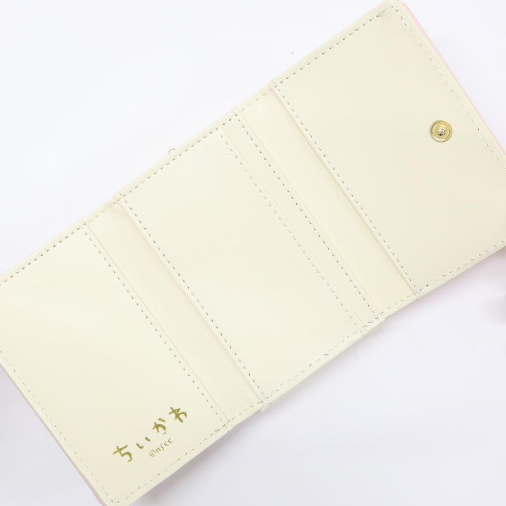 [Aldi] Tri-fold wallet, purse, embossed, Chiikawa, CHI7-2