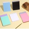 Pocket Size Notebook 128 Pages Soft Coil Binding Notebook Lined/Dotted/Gridded/Unruled for Daily Writing Note Taking