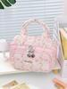 Women's Floral Makeup Bag New Arrival Travel Toiletry Cosmetic Pouch Large Capacity Portable Hand Carry Organizer Case