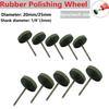 High Quality Polishing Wheel Rubber Polishing Wheel Parts Polishing Burr Replacement Rubber T-typs 20/25mm Abrasive