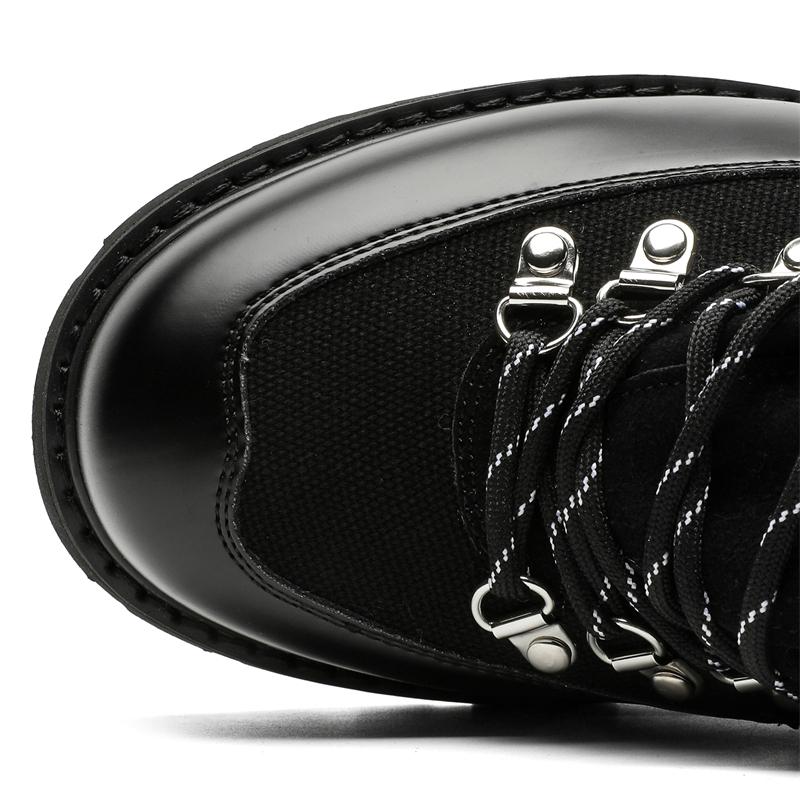 Fashion Leather Ankle Boots For Man Genuine Leather Big Size Boots High Quality Designer Formal Platform Casual Boots Fashion