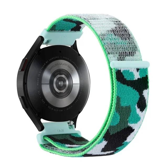 20mm 22mm Nylon Strap For Garmin Forerunner 55 165 265 255 Replacement wristband for Gramin Active 5/Vivomove Trend/Vivoactive 5