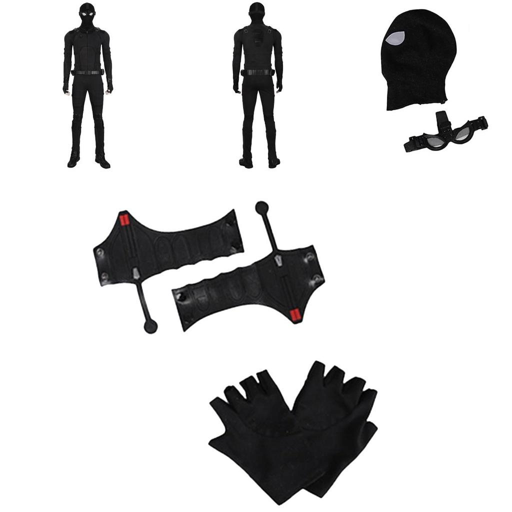 Breathable Spider-man Far From Home Cosplay Stealth Suit With Exquisite Workmanship