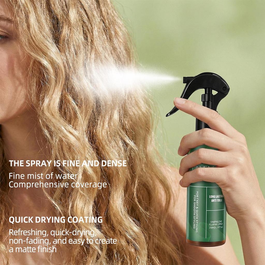 Shaping and Fluffing Spray-Easy To Create A Matte Finish-Refreshing, Quick Drying, Non Fading-Suitable For All Hair Types, 100ml