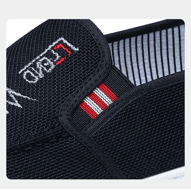 Anti-slip Wear-resistant Beef Tendon Sole Skate Shoes Men's Old Beijing Cloth Shoes Light Breathable Canvas Shoes Comfortable Soft Work Shoes