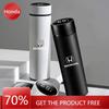 For Honda New Car Smart Thermos Bottle With Temperature Display Coffee Cup for Honda Civic Accord CRV HRV Fit Jazz City Odyssey