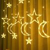 Starry Sky LED Fairy Lights: Flashing Decorative String Lights for Indoor Atmosphere and Birthday Scenes.