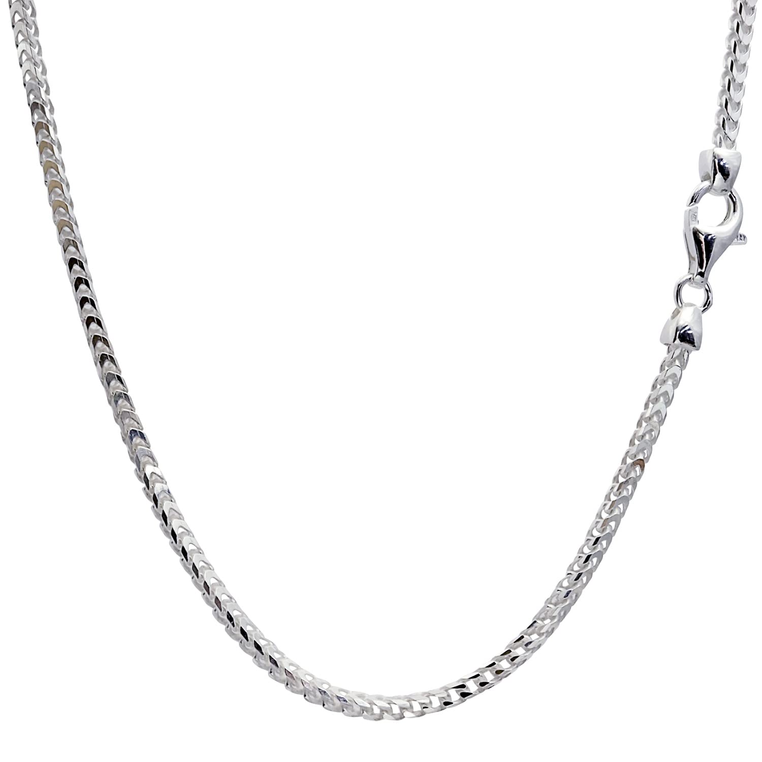 

Цепочка Sears Franco, серебро SV 925, ширина, длина 45 см [Sears] 2,6 мм sfn80-45
