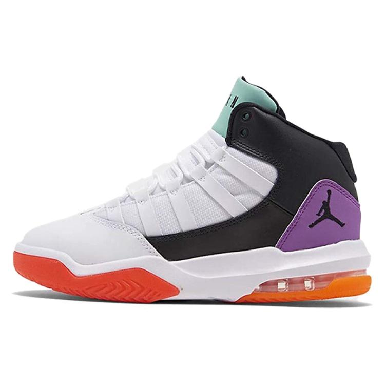 (GS) Air Jordan Max Aura White Aurora Green Kids AQ9214-102 EU 37.5