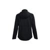 Under Armour Solid Color Casual Training Hooded Jacket Women Jackets Black 1369986-001