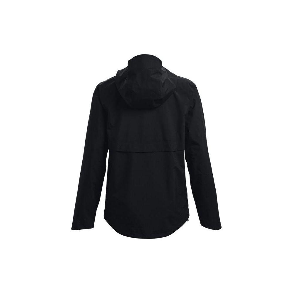 Under Armour Solid Color Casual Training Hooded Jacket Women Jackets Black 1369986-001