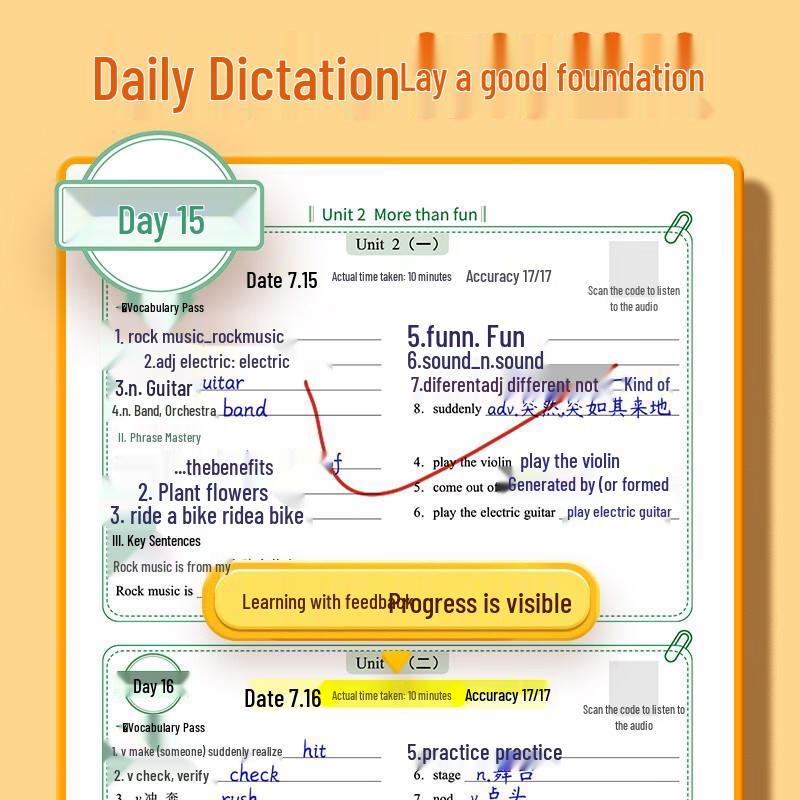 YiBei Junior High English Study & Practice Books
